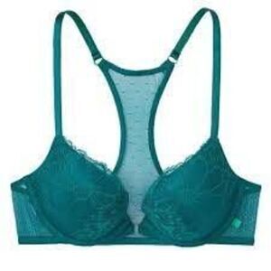 Victoria's Secret Sexy Tee Lace and Sheer Mesh Push Up Bra